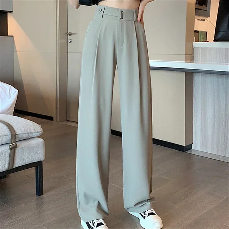 Sophia High-Waist Tailored Trousers