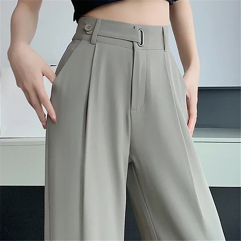 Sophia High-Waist Tailored Trousers