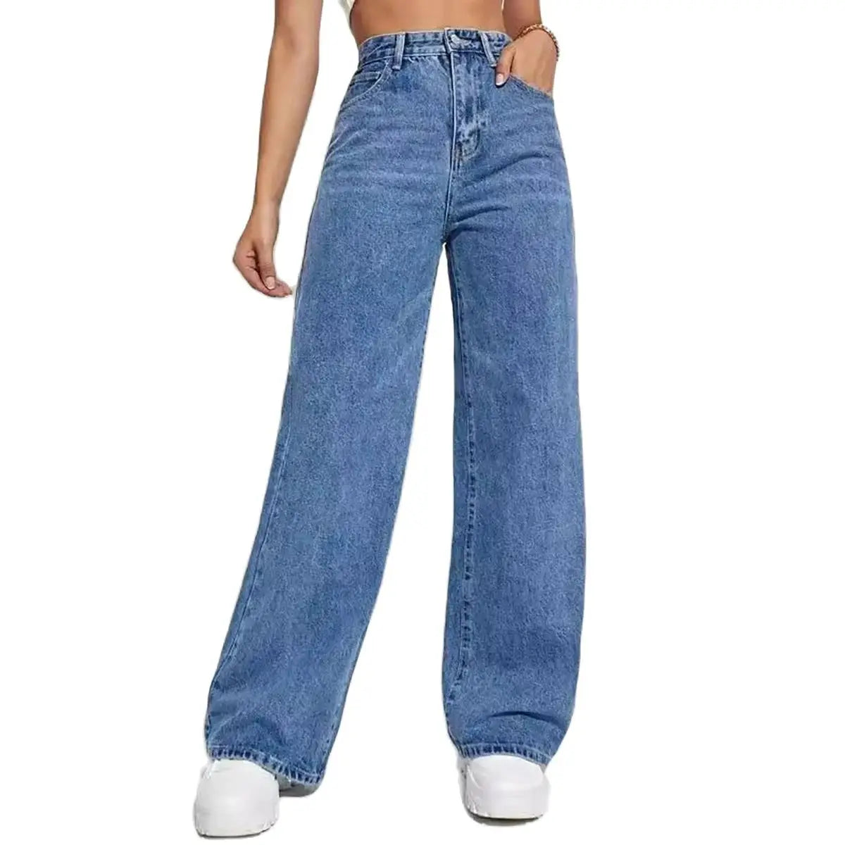 Monroe High-Waist Wide Leg Jeans