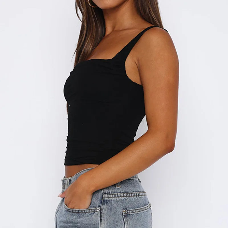 Adriana Ruched Camisole Tank Top