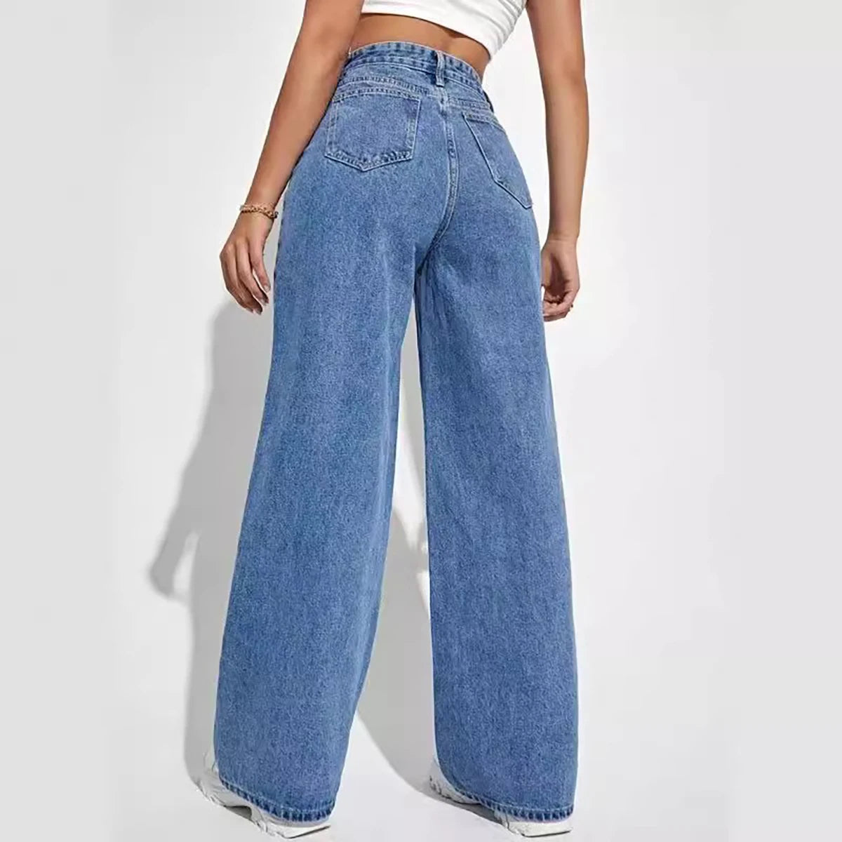 Monroe High-Waist Wide Leg Jeans