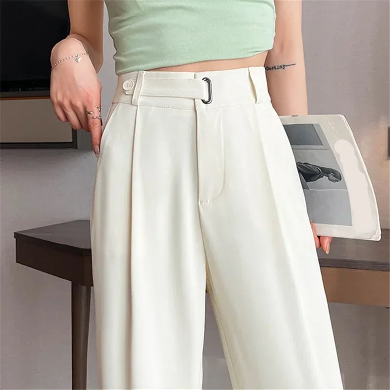 Sophia High-Waist Tailored Trousers